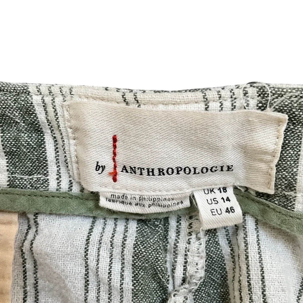Anthropologie linen blend